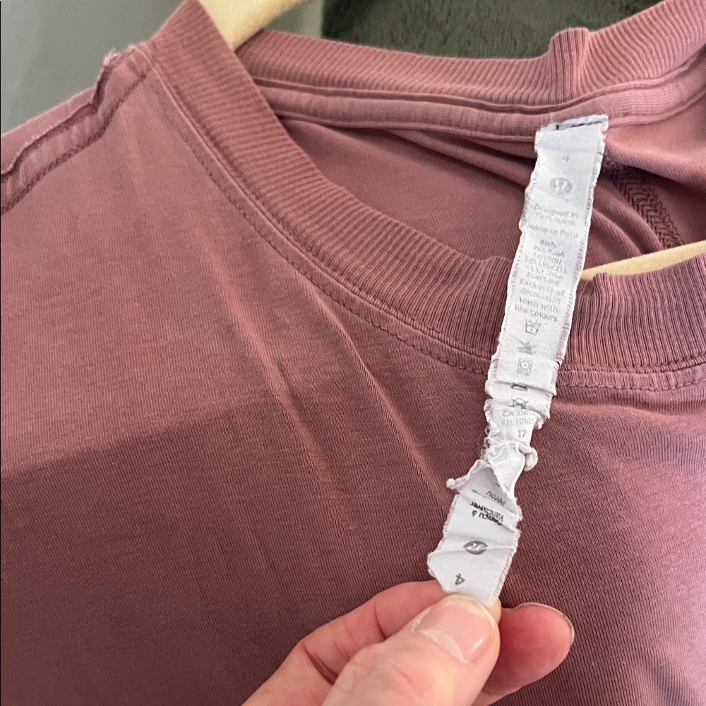 Lululemon Casual Mauve T-Shirt Dress - Picture 3 of 4